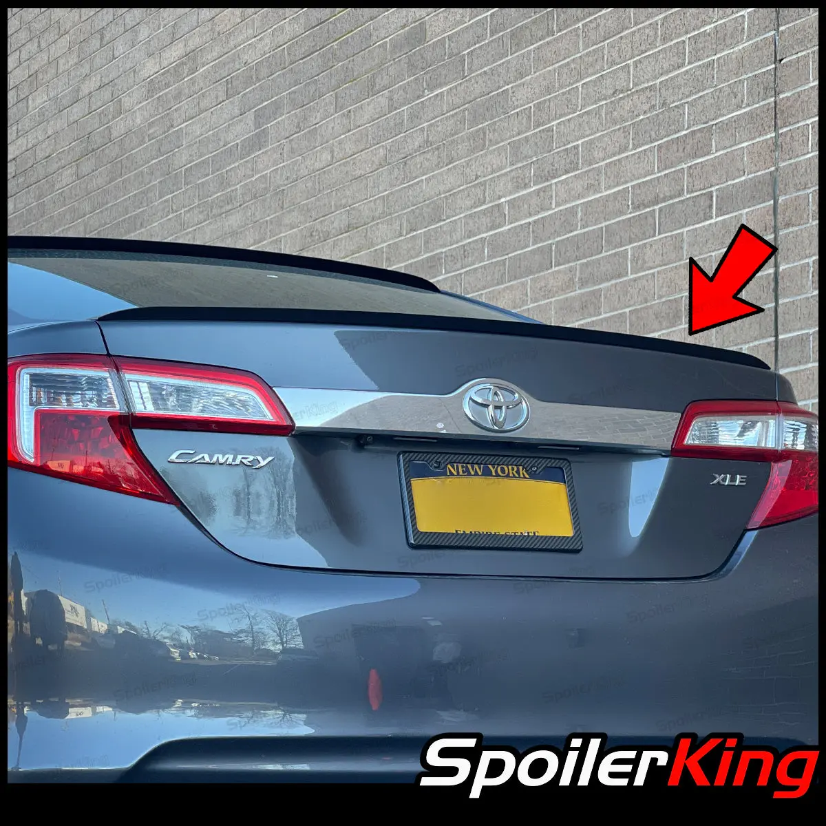 Spoiler King High Quality Polyurethane Car Trunk Lip Spoiler (244L) for Toyota Camry 2012-2014 Auto Replacement Body Part