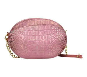 Anushcka Painted Leather Crossbody Bag