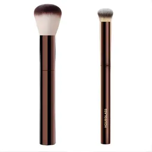 2PC Makeup Brush Bundle for Concealer, Foundation & Blush – Soft Synthetic Bristles