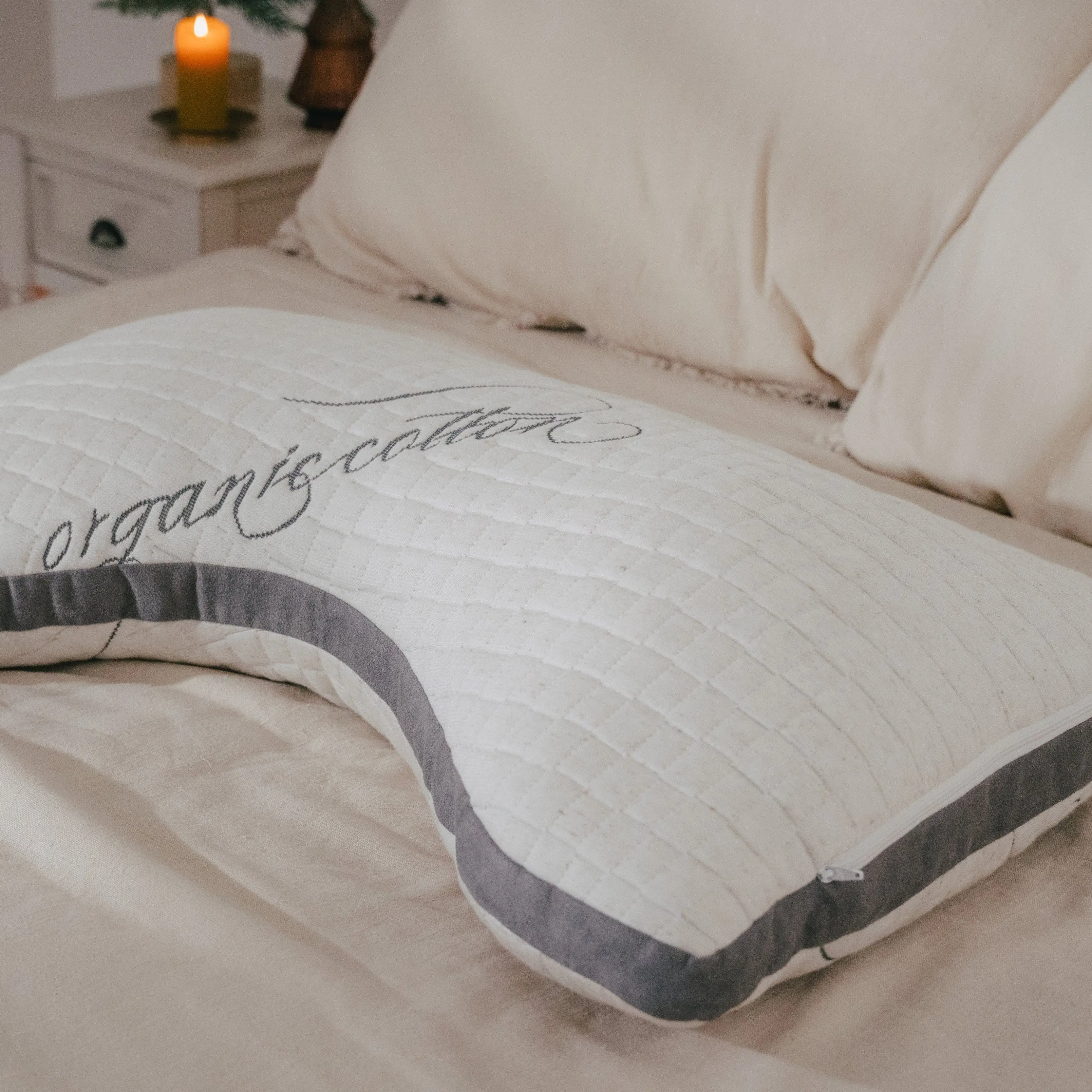 Luxury Side Sleeper Pillow | Adjustable Natural Latex Pillow for Neck, Shoulder & Back Pain Relief