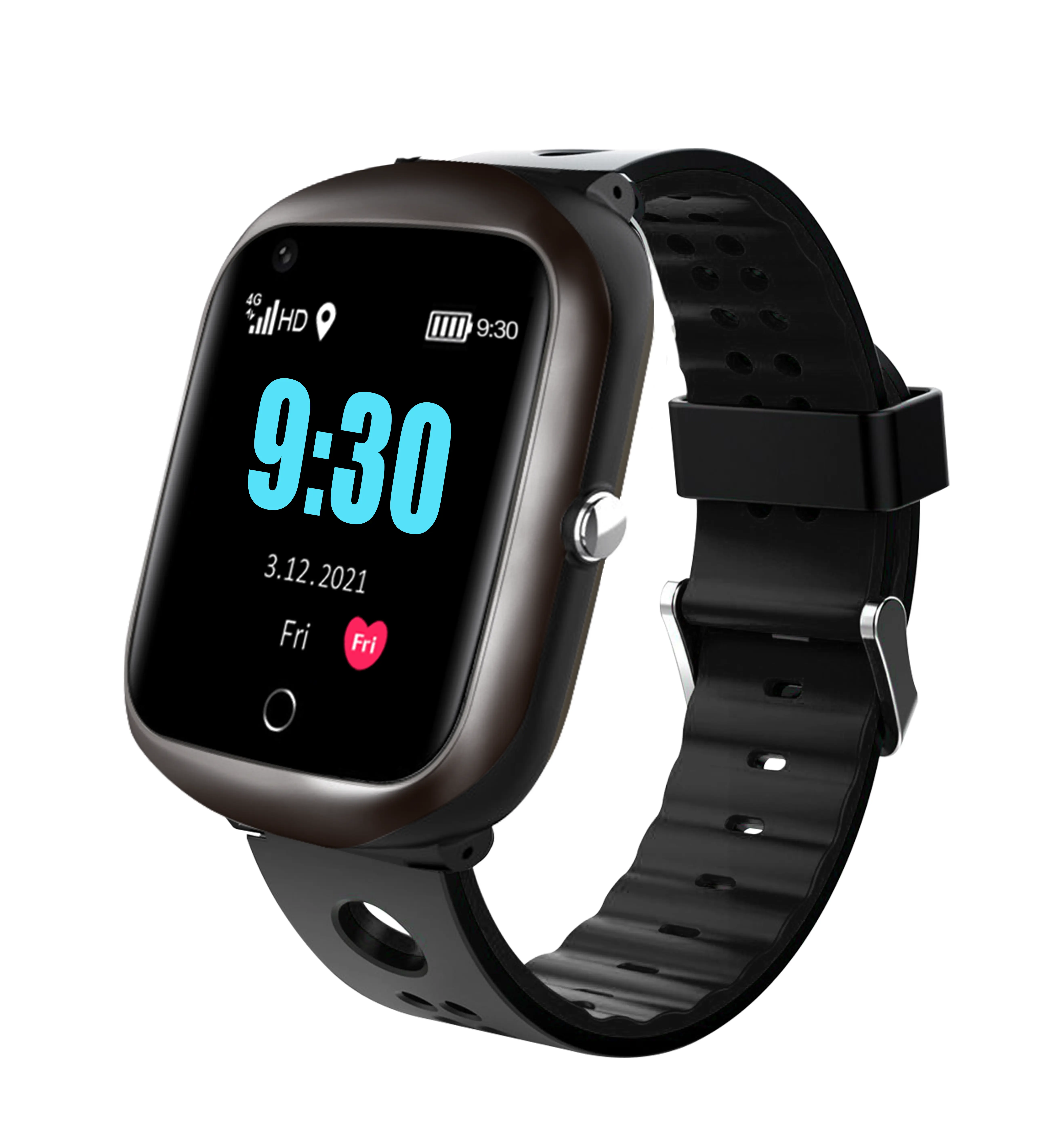 POMM SILVER SENIOR SMART WATCH (GPS +CELLULAR) FALL DETECTION, RX REMINDER, health monitoring