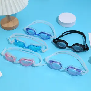 Wide-View Design and Comfortable Silicone Material for Boys & Girls, Diving Goggles, Swim Glasses, Swimming Accessories
