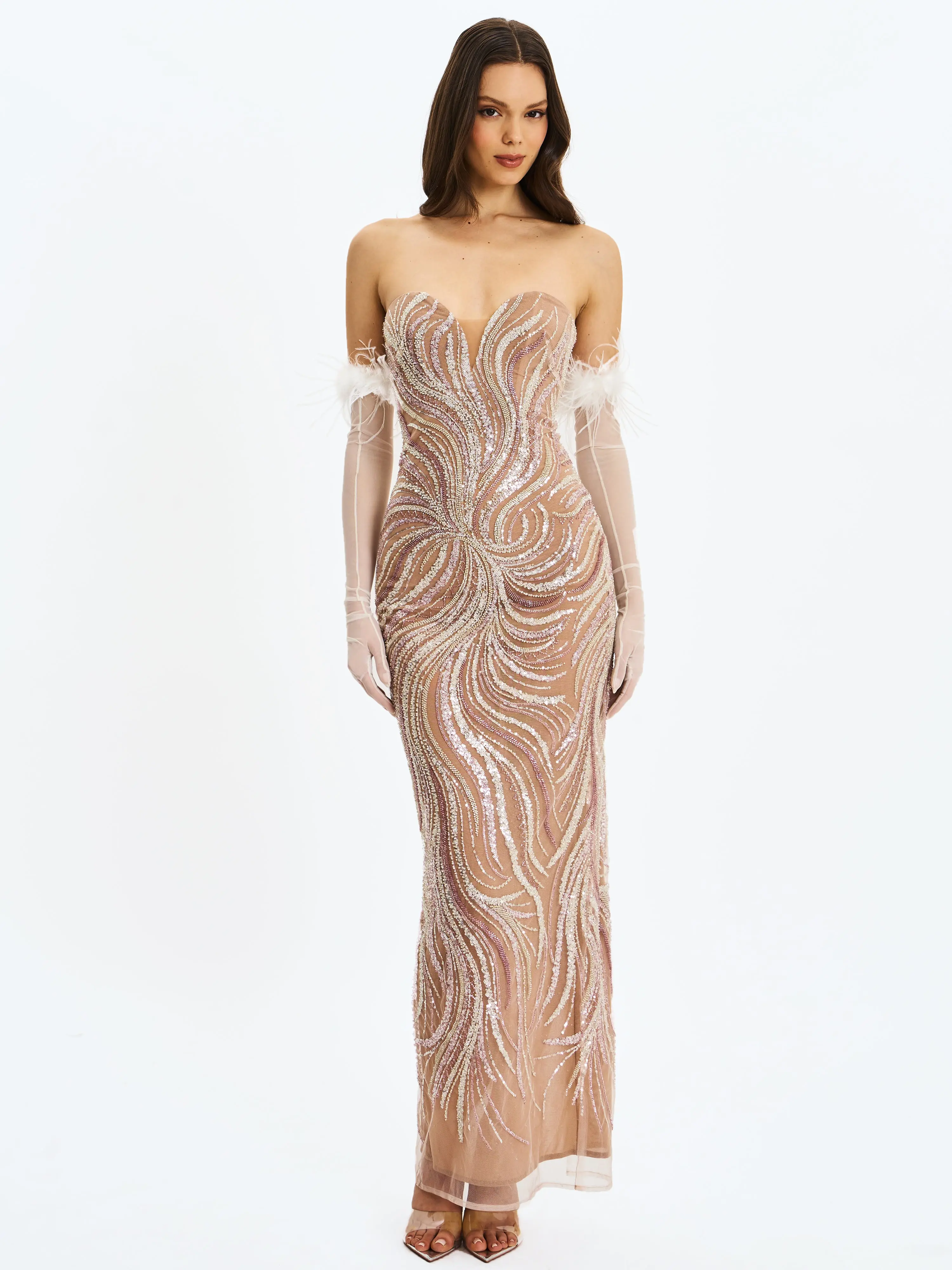 off the shoulder floaty dress Niki 'Off the Shoulder' Floaty Chiffon Dress in Electric Blue – Aureva