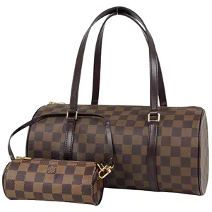 Pre-owned Louis Vuitton PVC Shoulder Bags Damier Canvas Papillon 30 Bag 4000016947876