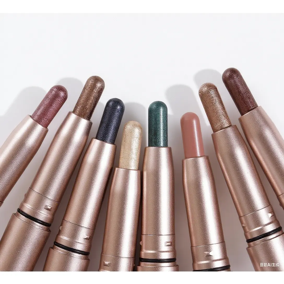 Silkworm Pencil Highlighter Eyeshadow Stick Set Fine Glitter Pearlescent Matte Eyeshadow Pencil Eye Makeup Brightening