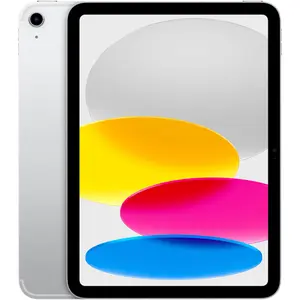 Refurbished Apple iPad 10 (2022) 10.9" 64GB Silver (WiFi + Cellular) - Premium