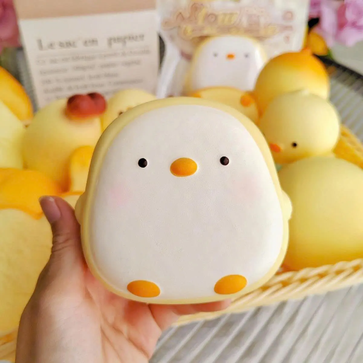 Adorable Yellow Chick Stress Relief Toy – A Perfect Relaxation Gift for Friends & Family