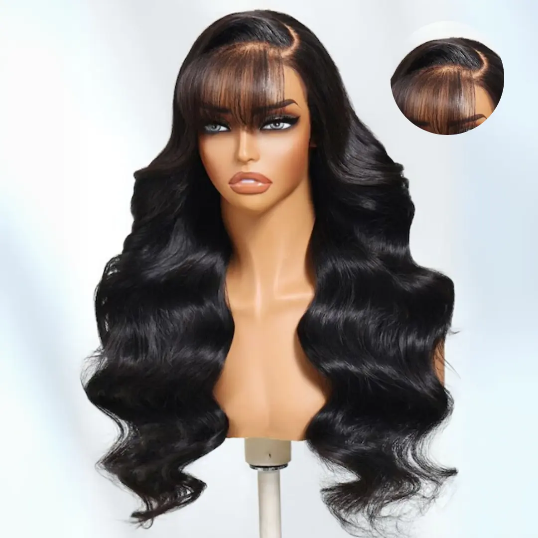 Side Part with Wispy Bangs