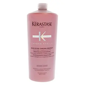 Kerastase Chroma Absolu  Bain Riche Chroma Respect Shampoo  34oz 34oz