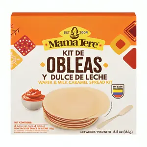 Mama Tere Obleas and Dulce de Leche Kit | Traditional Latin American Dessert Kit