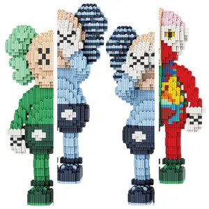 Urban Art Figure Building Blocks Set — 3D Micro Building Block Model, Street Style Collectible & Unique Display Gift for Adults & Teens | YaoYaoPlay