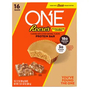 Reese's ONE Protein Bar 2.12 oz 16 count Reese's ONE Protein Bar 2.12 oz 16 count