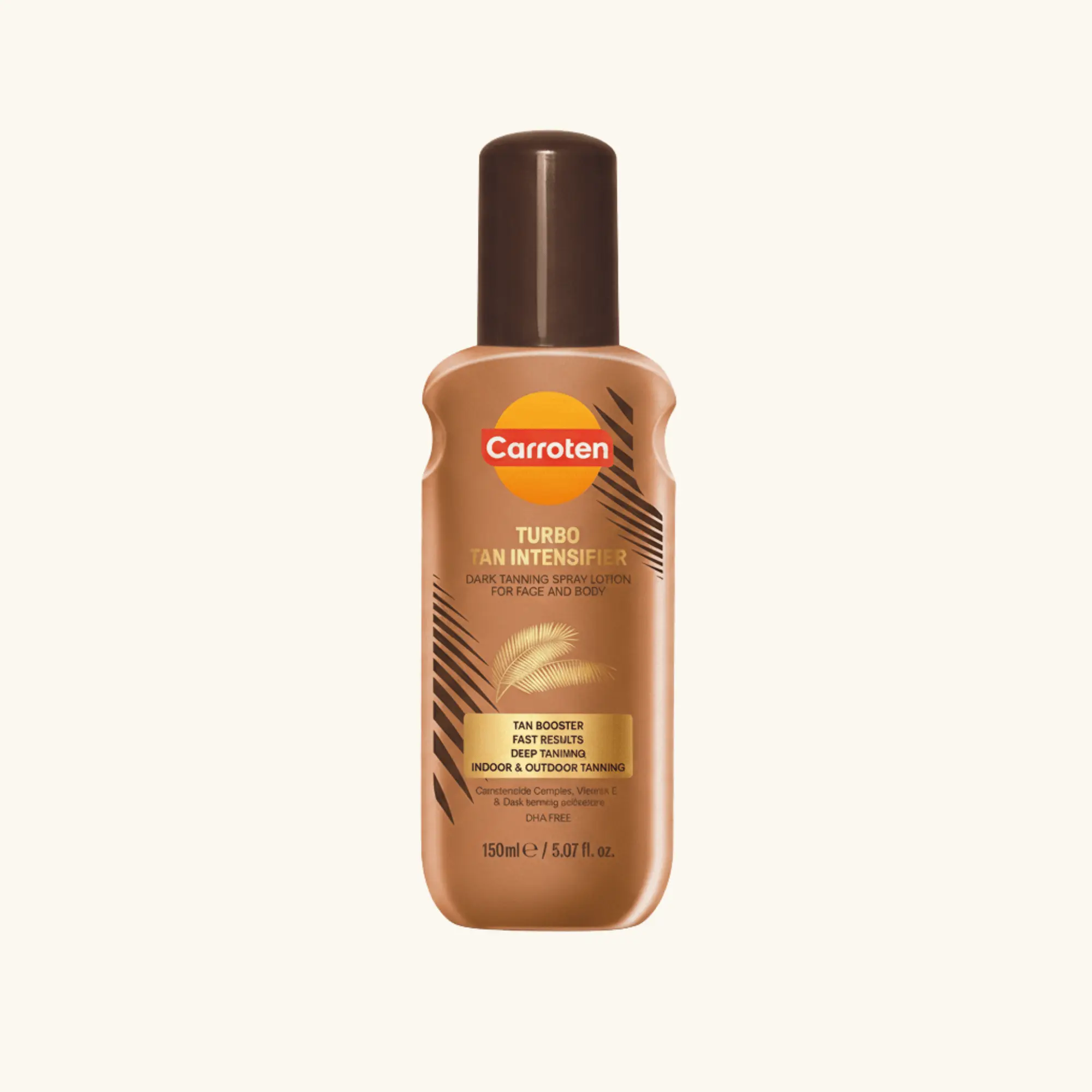 Turbo Tan Intensifier Accelerator - Body Care Tanning Primer with Antioxidants, Radiant Hydration, 5 oz + Wipe