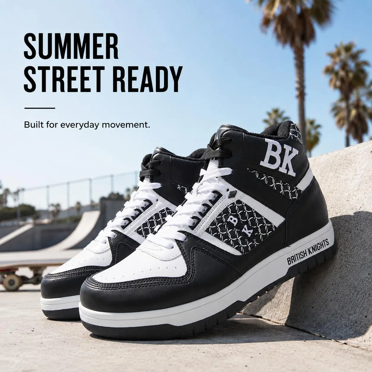 KINGS SL Series Blcak and White Black Sneakers for Men, Comfortable Sole Training Runner, Athletic Trainer Running Fashion tiktokshopbacktoschool BackToSchool black shoes, men's shoes, everyday sneaker, durable outsole, sohochic Boy Footwear