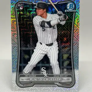 Munetaka Murakami RC Rookie Mojo Refractor #9 2026 Bowman White Sox
