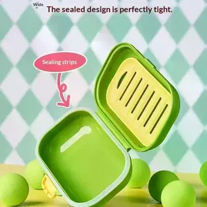 Bar Soap Holder Travel Case Sealed Travel Soap Holder Shampoo Bar Containers Leak-Proof Travel Soap Container For Camping