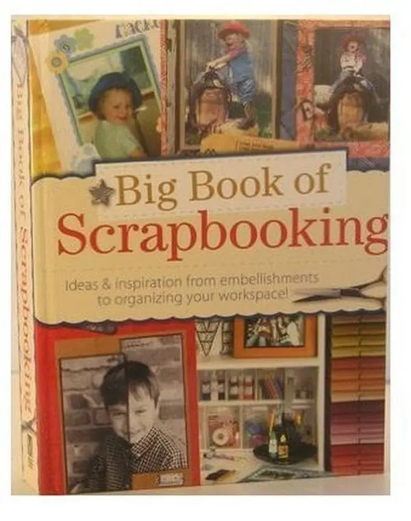 Used Memory Makers' The Big Book of Scrapbooking - Hardcover, Good/Like New Condition, for Scrapbooking Layouts