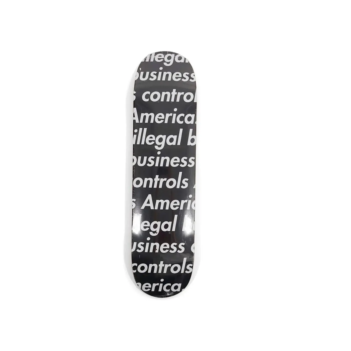 Supreme Illegal Business Skateboard Deck Black