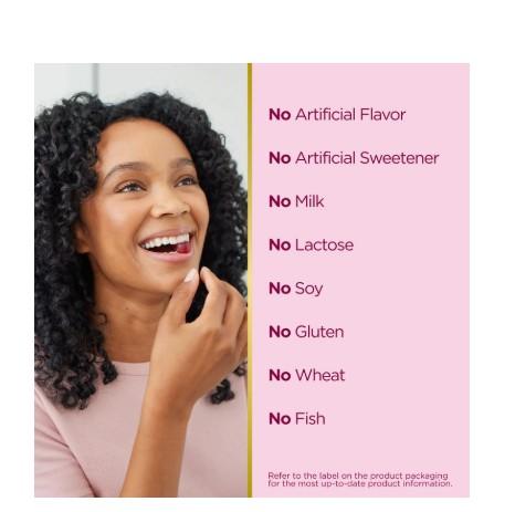 Nature's Bounty Hair Skin & Nails Gummies with 2500 mcg Biotin 230 Count Strawberry Flavor Antioxidant Vitamins C & E Edible Fitness Dietary Supplement for Beauty Healthcare Bathroom