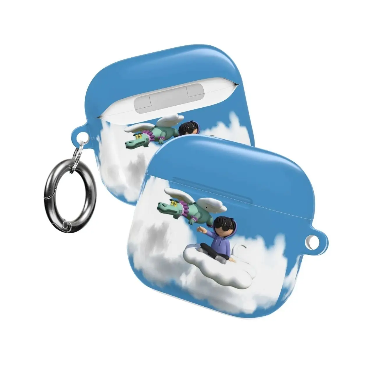 Junior H / Sad Boyz 4 life AirPods Case | Music Cover Protective Case Cover for AirPods 1 2 3 4, AirPods Pro 1 2 3, Fans Gift