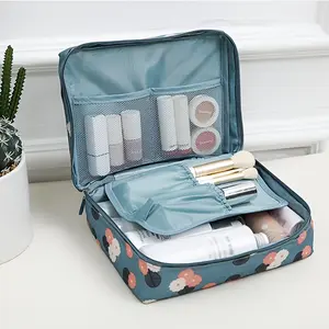 Fashionable portable cosmetic storage bag, travel toiletry bag, multifunctional large-capacity storage bag