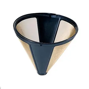 Stainless Steel 123.5mm Coffee Filter Mesh Strainer, Kitchenware Liquid Filtration Tool for Coffee Makers