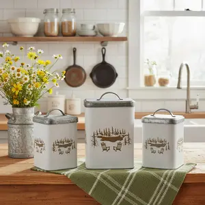 Peaceful View Canister Set