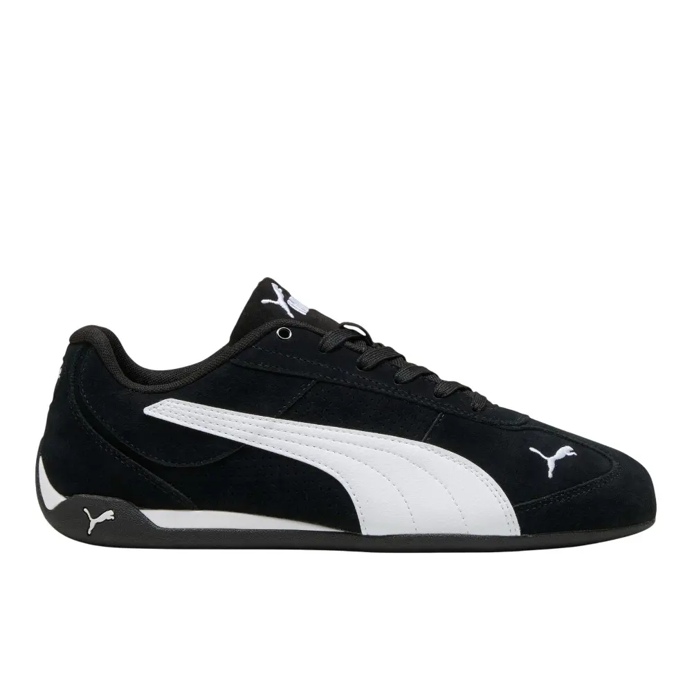 PUMA Womens Replicatch Sd Lace Up Sneakers Shoes Casual - Black