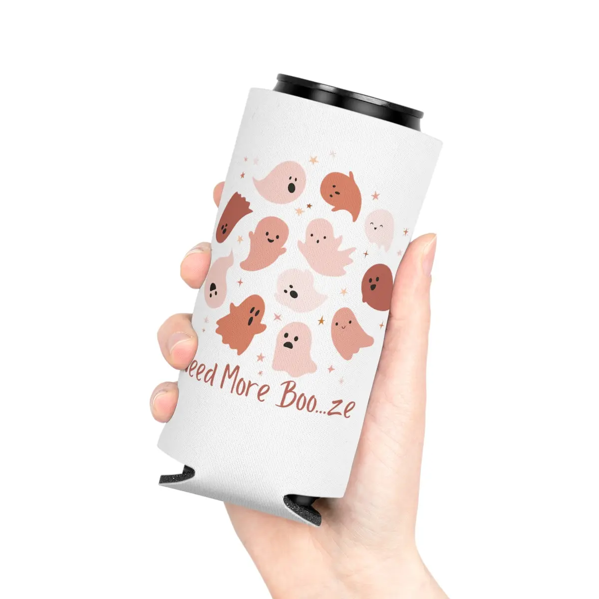 Boozie Ghost Regular & Slim Can Cooler