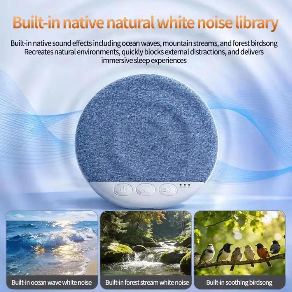 Under Pillow Speaker for Sleeping – Mini Bone Conduction Bluetooth Sleep Aid with Stereo Bass, White Noise, Volume Control, TF Card Support, and Auto-Off Function for Deep Sleep– Charger Not Supplied Smartphone