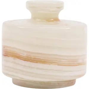 Elborse Marble Salt Cellar with Lid 3" Stone Salt, Sugar, Seasoning Containers for Kitchen Countertop, Modern Salt Dish, Spice Jar, Salt Keeper Seasoning Spice Set Utensils Tin