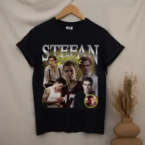Stefan Salvatore Shirt, The Vampire Diaries Salvatore Brothers Tee, Paul Wesley Vintage T-shirt