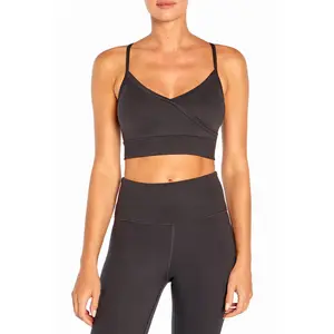 Jada Sports Bra- Low Impact, Racerback Style with O-Rings & Non-Adjustable Straps, Removable Cup Pads