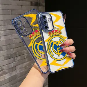 Luxury Fashion Realme Phone Case Casing for Samsung Galaxy a Series, Anti-Drop Transparent Soft Back Cover, Durable Protective Case