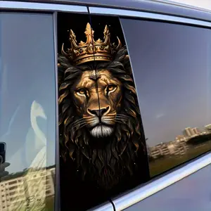 Vinyl Decal for Car Gold Silver Multi Color Reusable Sticker Universal Car Sticker for Glass Plastic Decoration Protection Auto Home Decor