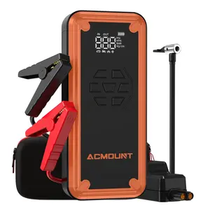 ACMOUNT 3000A Car Jump Starter, 150PSI Auto Shutoff Air Compressor, 12V Safe Lithium Battery Pack | Ideal Father's Day Gift for Car Owners