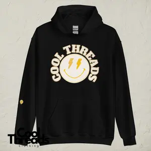 CoolThreads Retro Smiley Hoodie