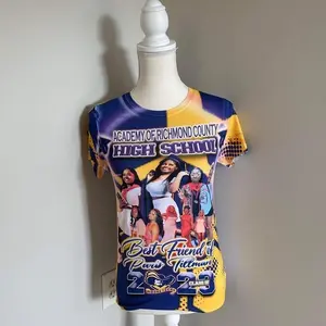3d all- over shirt Crew Neck