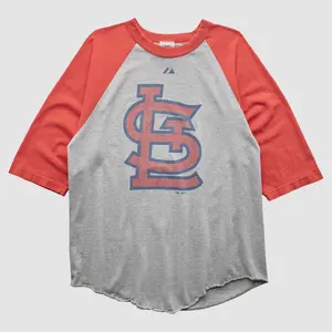 St. Louis Cardinals Majestic 2010 T-Shirt - Gray - M