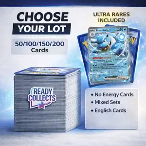 Pokémon Card Pack Lot – Choose 50 100 150 200 + Ultra Rares Included