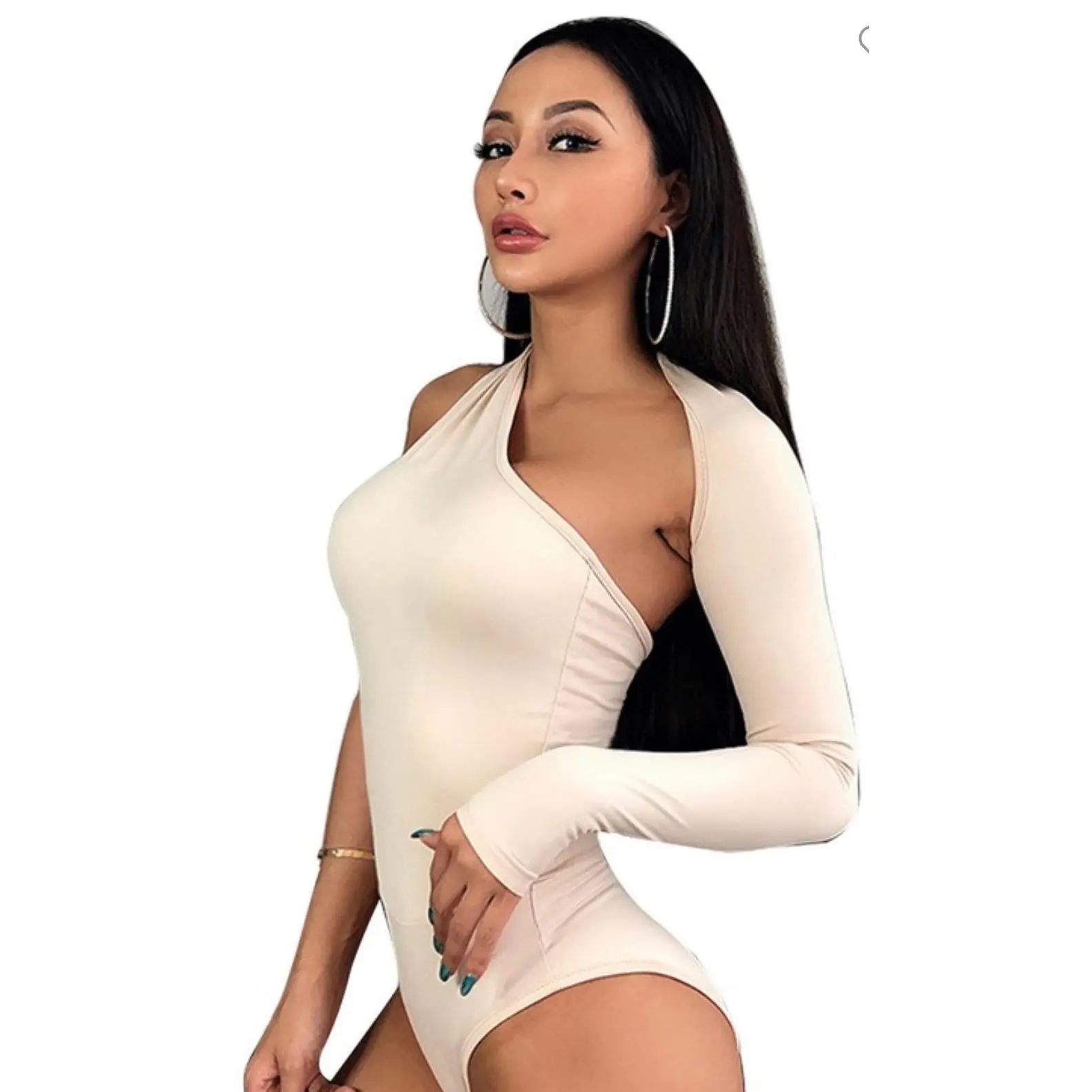 Cream bodysuit