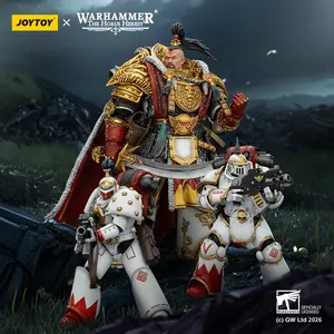 JOYTOY Warhammer "The Horus Heresy" White Scars Jaghatai Khan Primarch of the Vth Legion MKIll Tactical Legionary