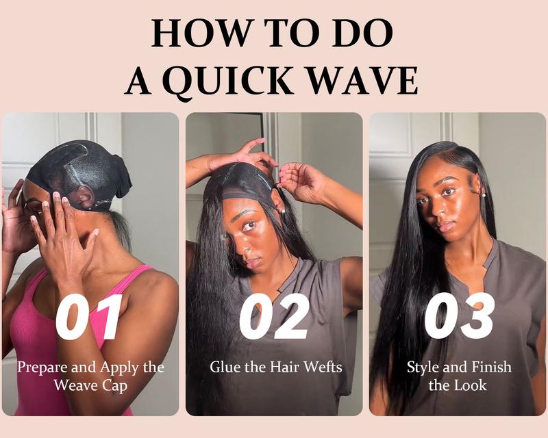 [Wequeen] Budget Friendly 10A Grade 12"-36" Brazilian Virgin 100% Human Hair Body Wave Burmese Curly Straight Deep Wavy Quick Weave Sew in/Glue in Viral Hair Bundles