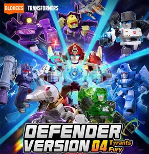 Transformers Blokees Defender Version 04 Tyrants Fury， Characters Perfect for Collectors and Enthusiasts Gift