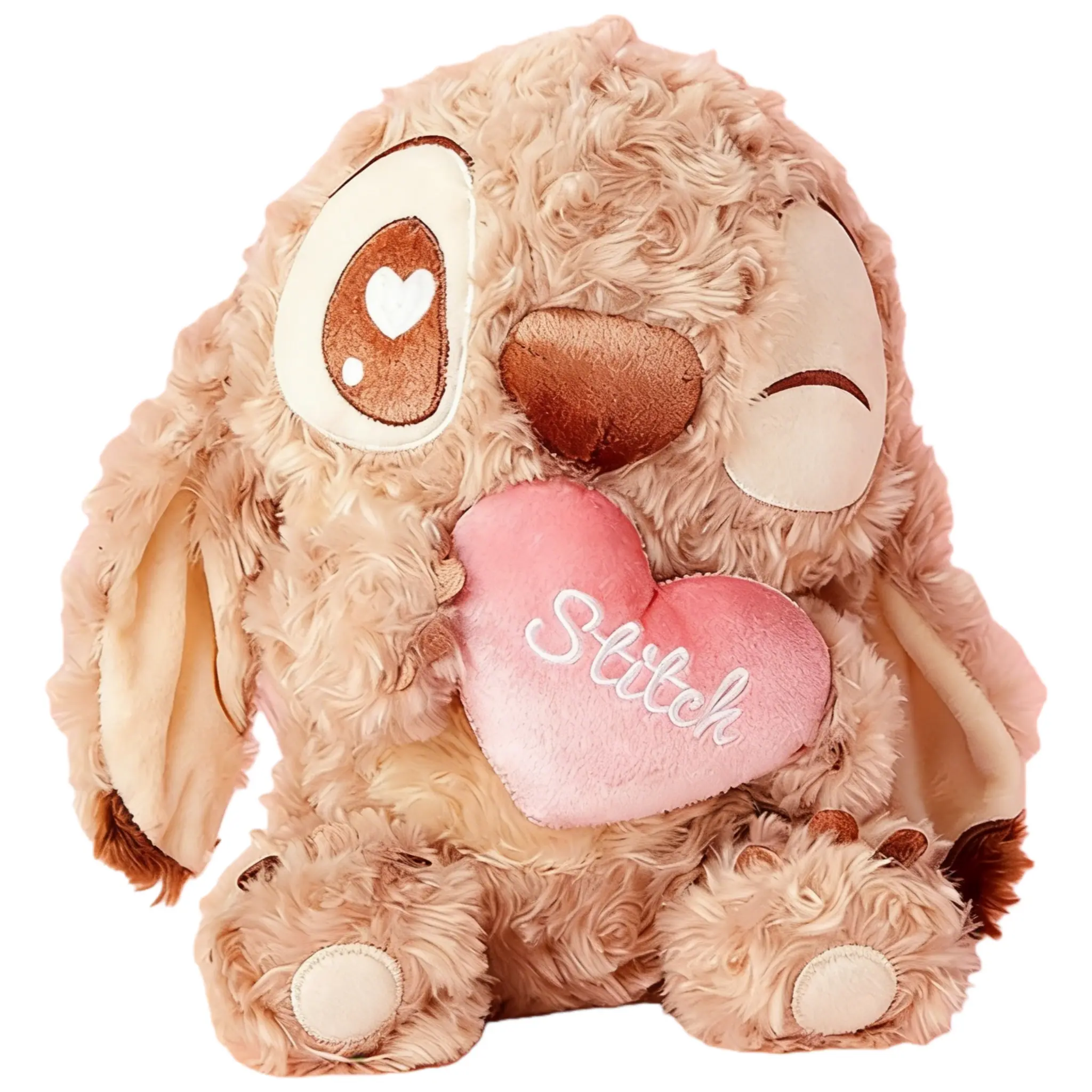 MINISO Disney Lilo & Stitch Chocolate Stitch Stuffed Animal - Multicolor, Soft Adorable Stuffed Cuddly Doll Gift, Collectible Toy for Decor & Gifting