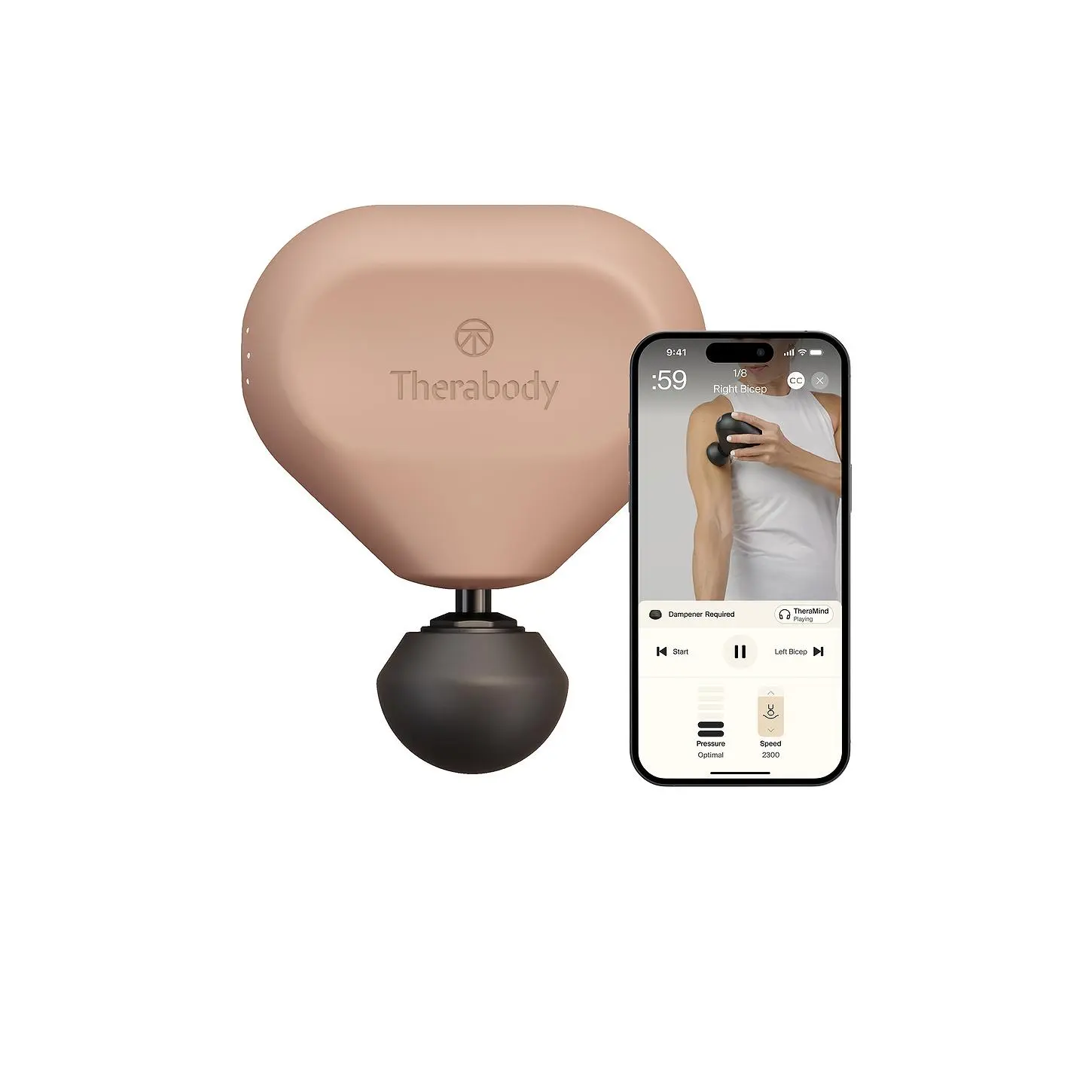 THERABODY Theragun Mini 3.0 in Desert Rose Unisex