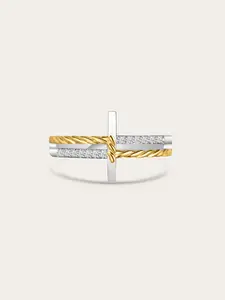 Sacred Bind Two-Tone Wrap Ring