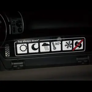Top Always Down Sticker