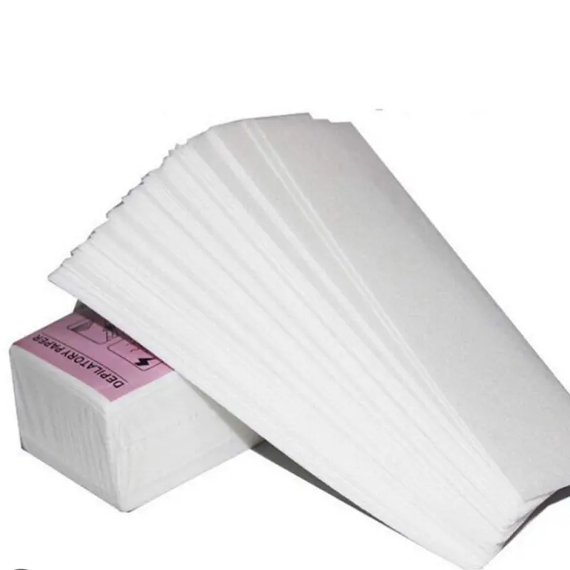 100 Count Depilatory Wax Paper Home Waxing Kit Waxing Set
