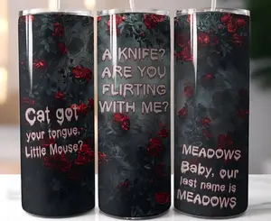 Dark Romance Tumbler Design - Zade Meadows